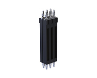 Conector pentru plăci de circuit imprimat flexilink B2B, înălțime de 25 mm