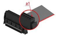 One27 Conector cu pini IDC, variantă de asamblare 100