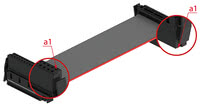 One27 Conector cu pini IDC, variantă de asamblare 130