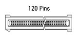 Dimensiune EC.8 drept, 120 de pini