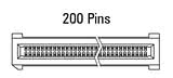 Dimensiune EC.8 drept, 200 de pini